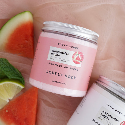 Watermelon Mojito Sugar Scrub - NEW Scent