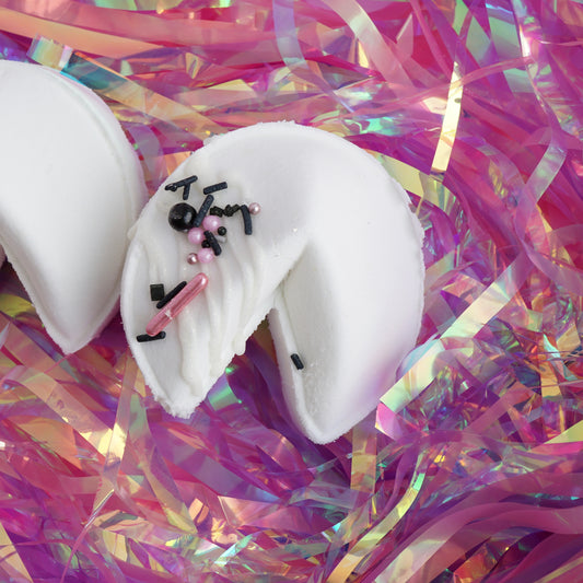 Coconut Cloud Cake Fortune Cookie Butter Bath Bomb - NEW for Shoppiversary!