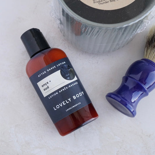 Onyx + Oud After Shave Lotion