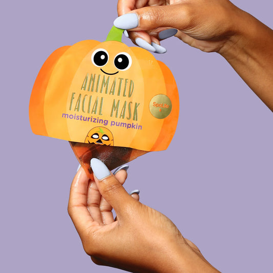 Animated Pumpkin Moisturizing Facial Sheet Mask