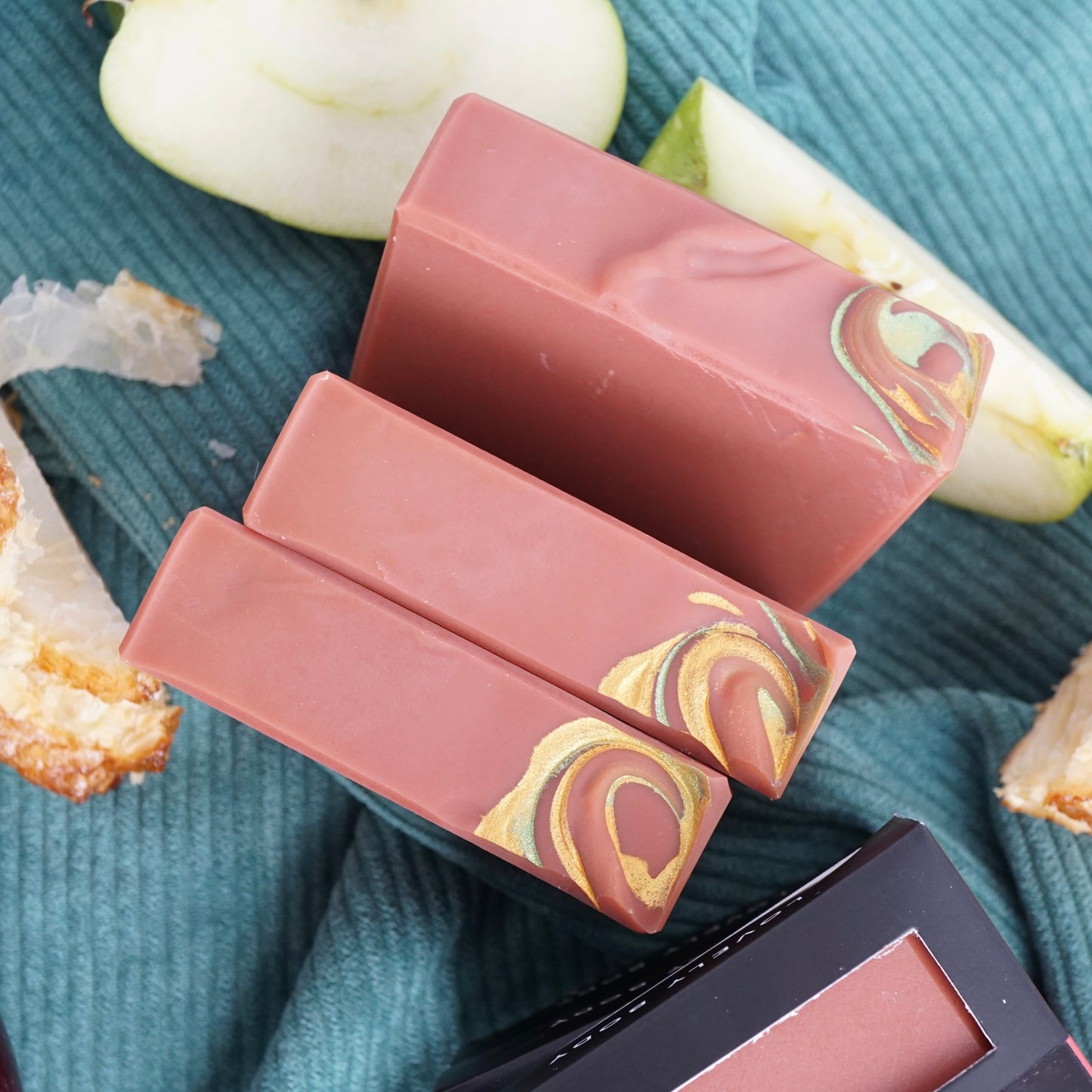 Baked Apple Cold Process Soap - NEW Fall Scent