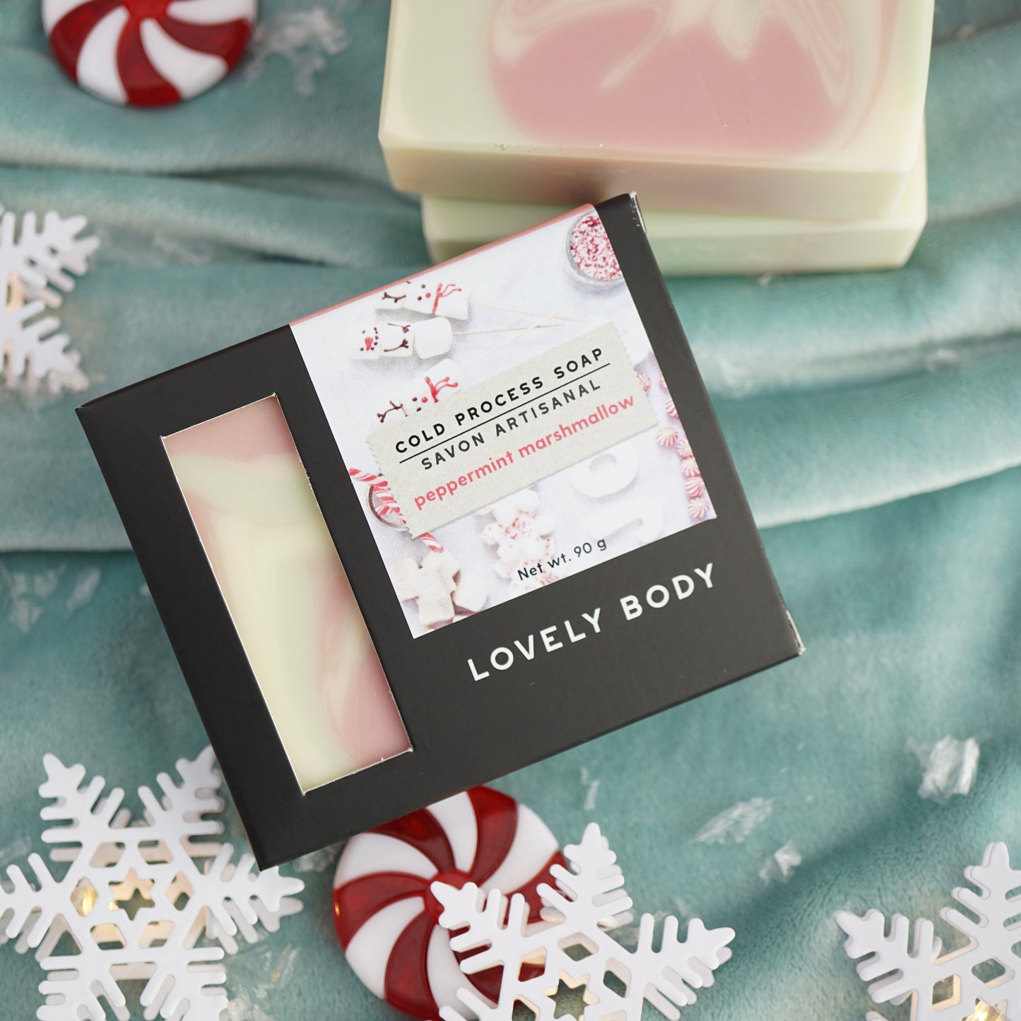 Peppermint Marshmallow Cold Process Soap
