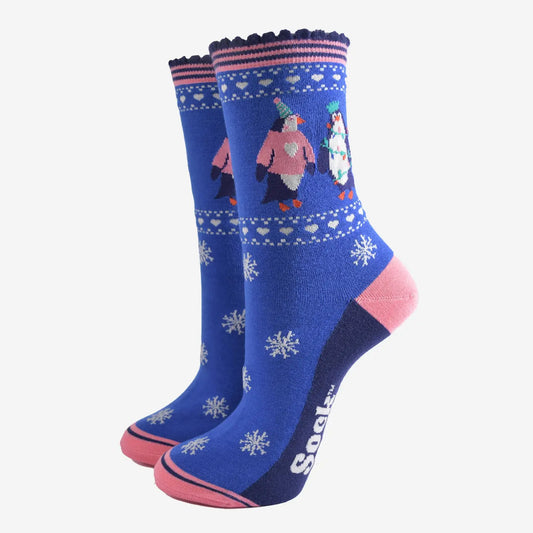 Super Soft Bamboo Designer Socks (Size 5 - 9 US) - Holiday Edition!
