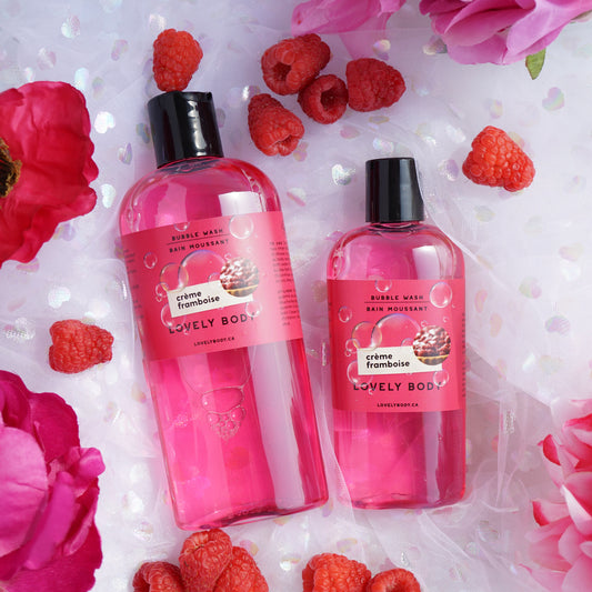 Créme Framboise Bubble Wash - 2-in-1 Body Wash and Bubble Bath