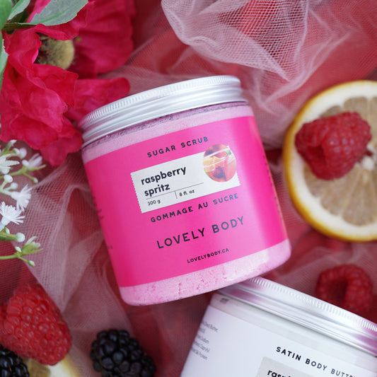 Raspberry Spritz Sugar Scrub - NEW Summer Scent