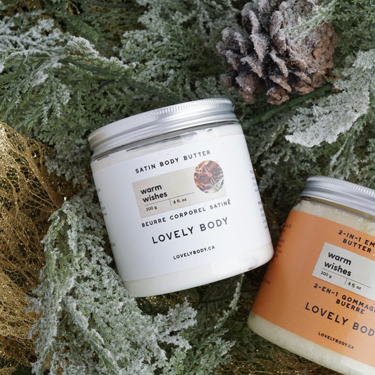 Warm Wishes Satin Body Butter - Holiday Scent