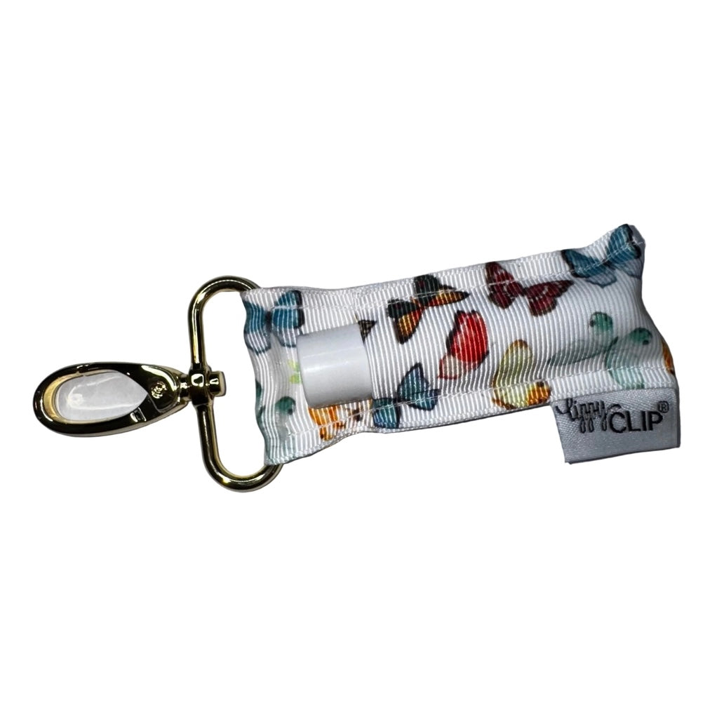 Lippy Clips - Assorted Pattern Keychain Lip Balm Holders