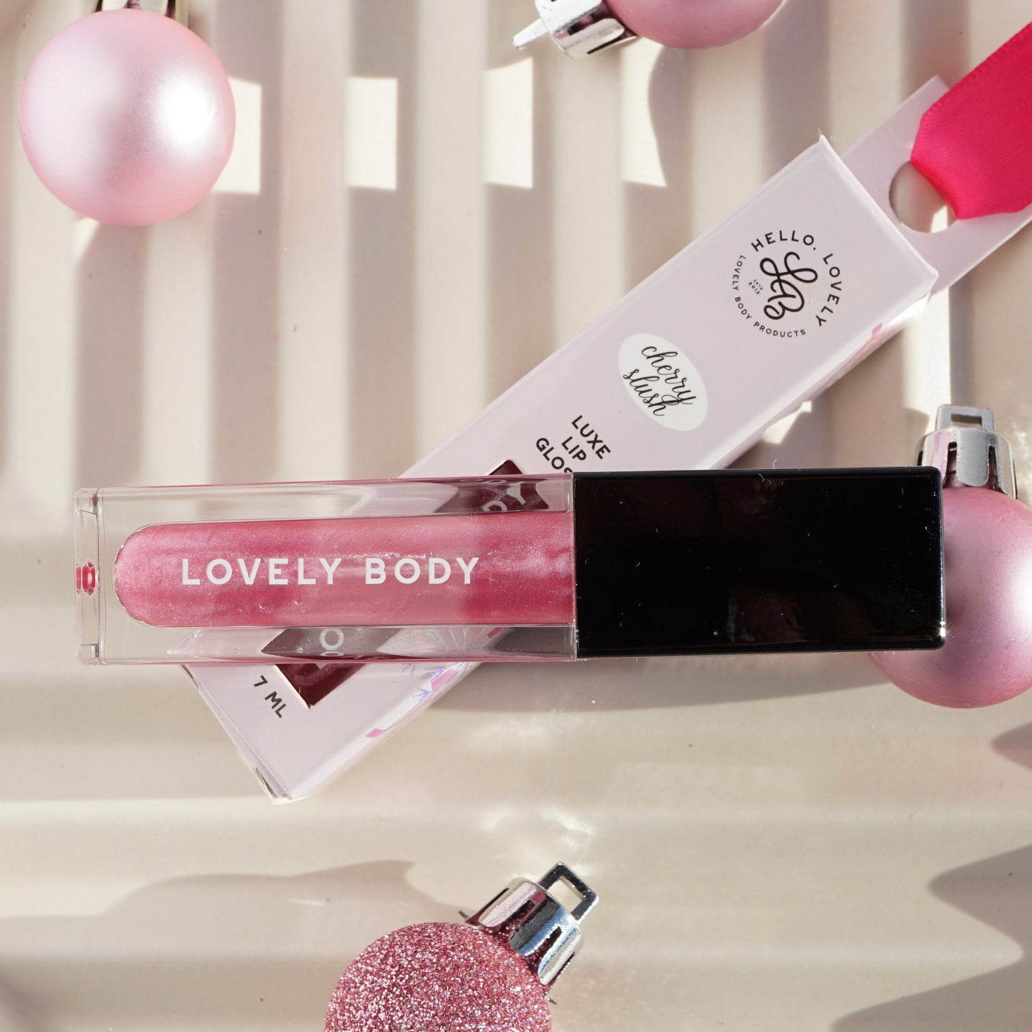 Holiday Lip Gloss Ornaments - ALL NEW Flavours and Shades