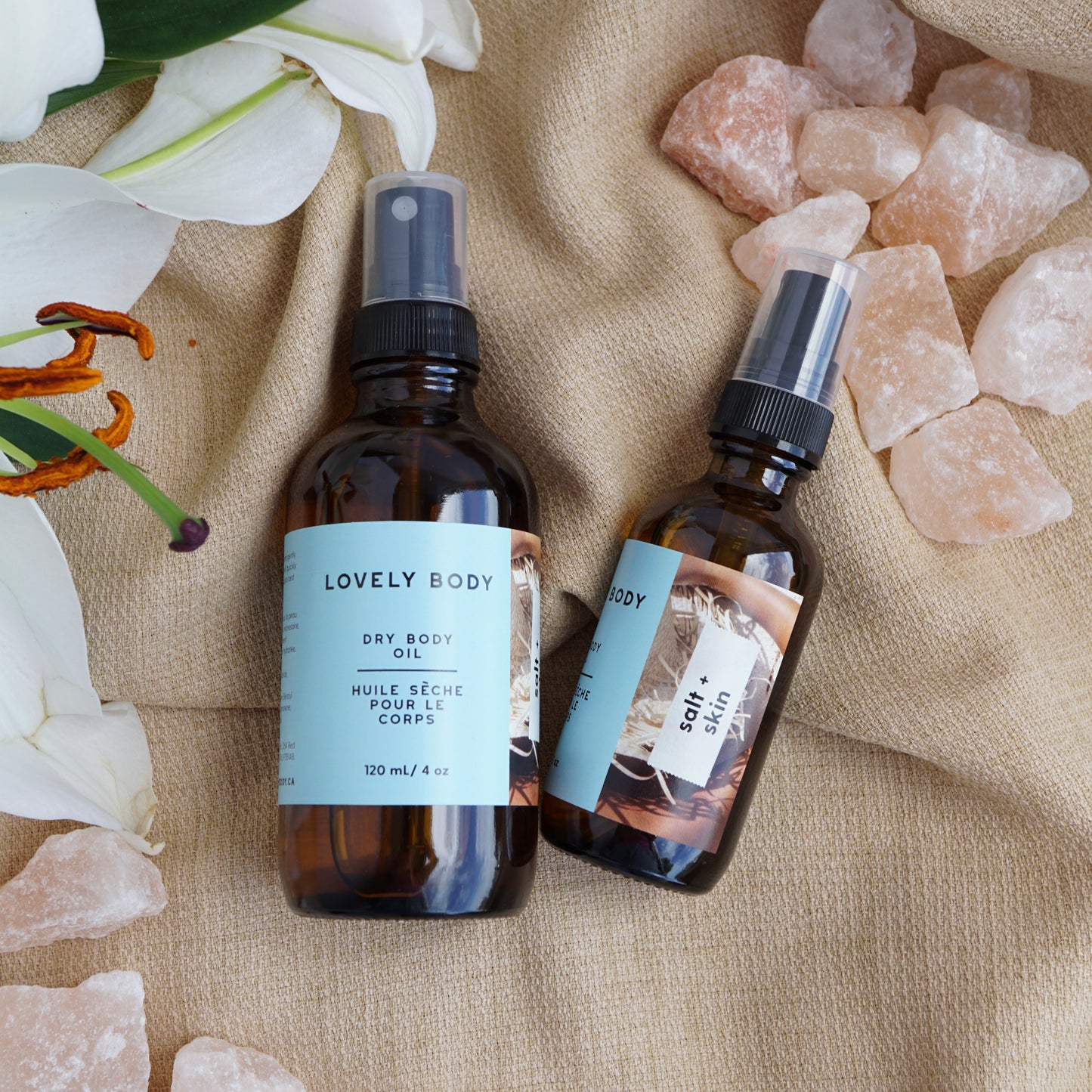 Salt + Skin Dry Body Oil - Lightweight Moisturizer