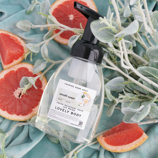 Amalfi Coast Foaming Hand Soap & Refills - NEW Grapefruit, Greenery, Bergamot