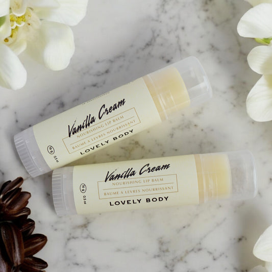 JUMBO Vanilla Cream Nourishing Lip Balm