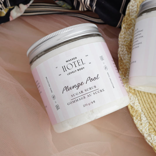 Plunge Pool Sugar Scrub - NEW Hotel Collection - Marine, Sea Salt, Ozone