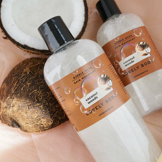 Coconut Woods Bubble Wash - 2-in-1 Body Wash and Bubble Bath