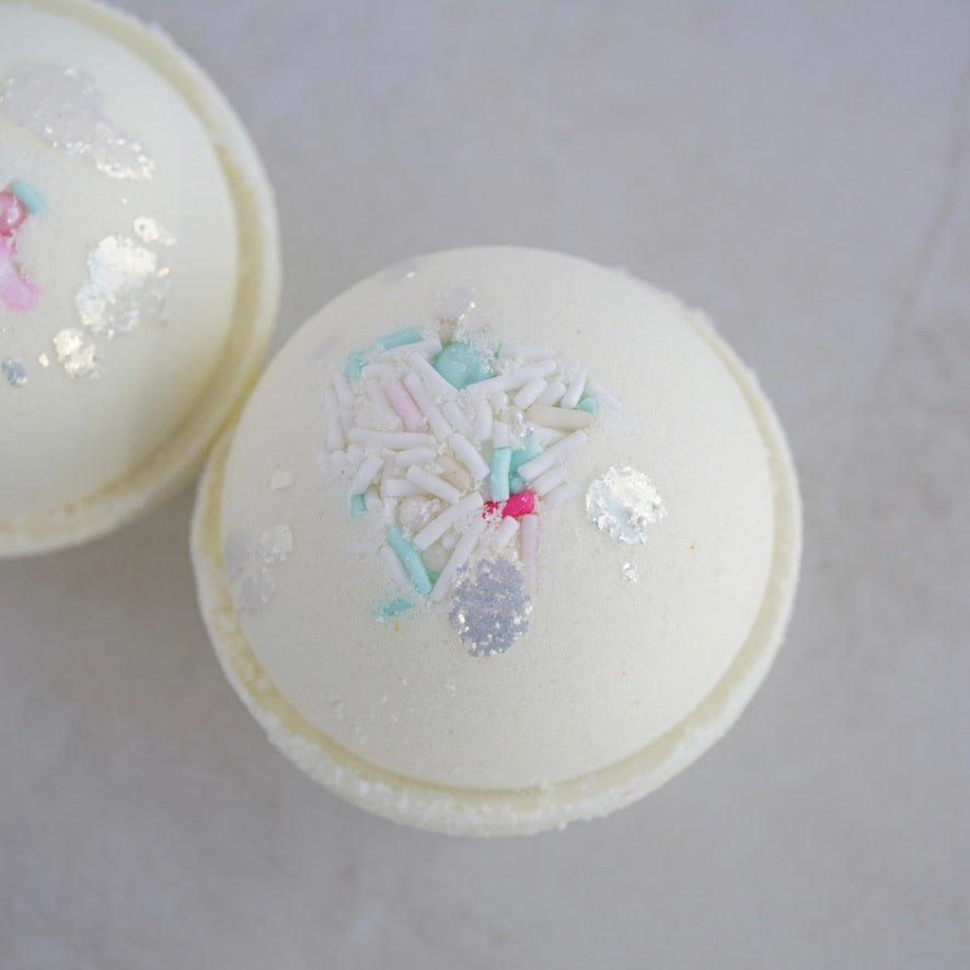 Let's French Vanilla Butter Bath Bomb - NEW for Valentine's