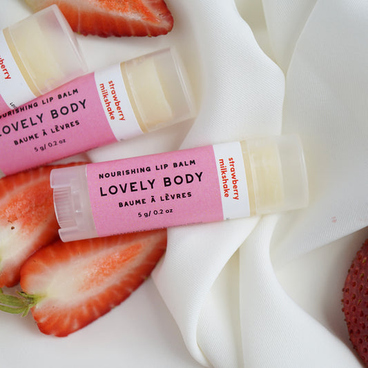 Strawberry Milkshake Nourishing Lip Balm