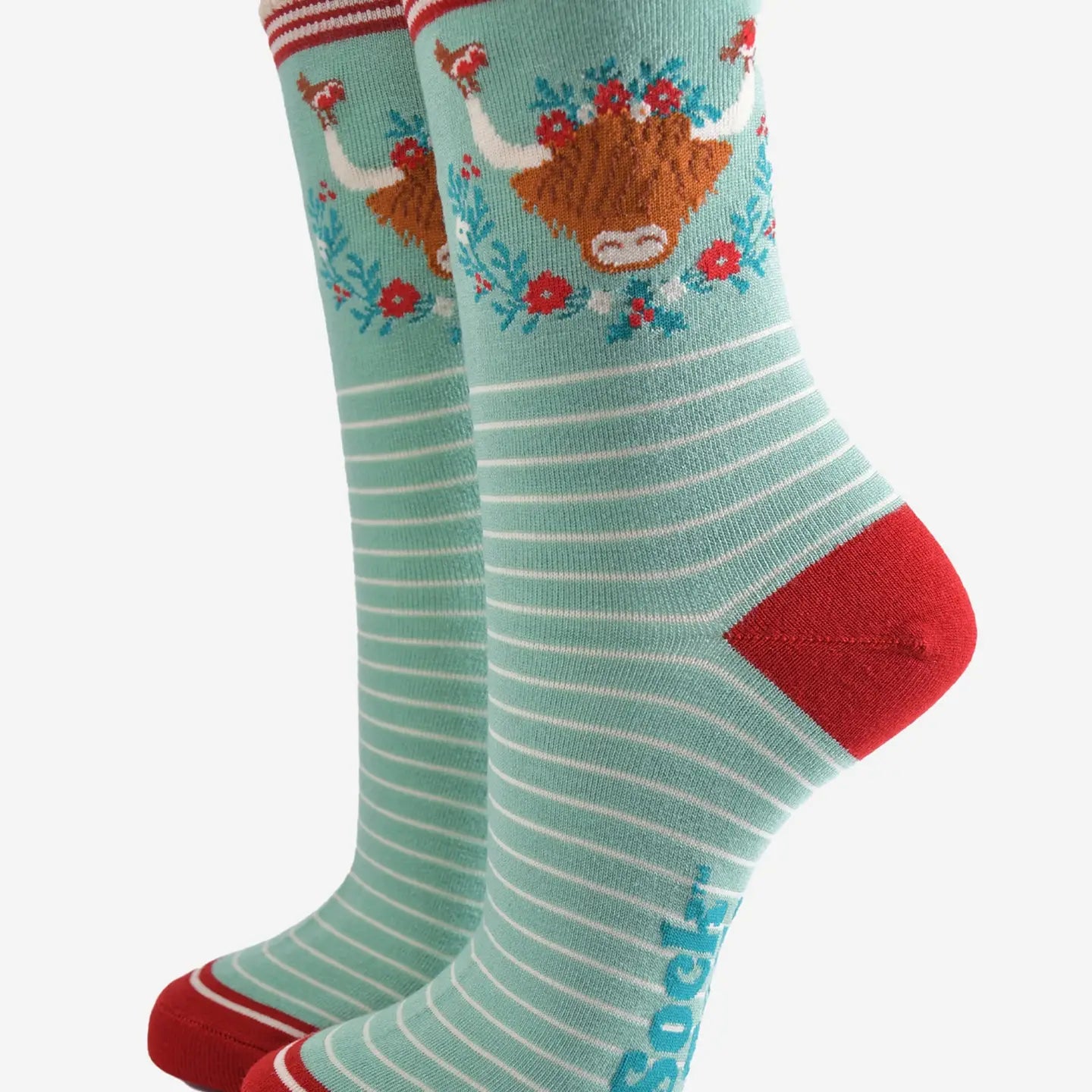 Super Soft Bamboo Designer Socks (Size 5 - 9 US) - Holiday Edition!