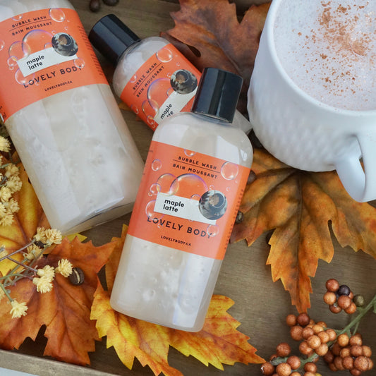 Maple Latte Bubble Wash - 2-in-1 Body Wash and Bubble Bath