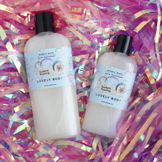 Funfetti Frosting Bubble Wash - 2-in-1 Body Wash and Bubble Bath - NEW for Shoppiversary