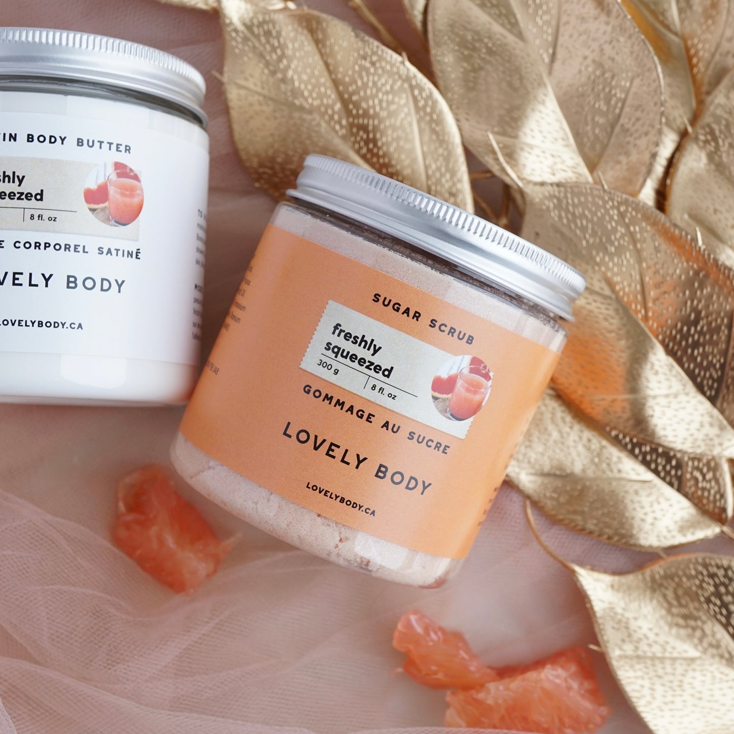 Freshly Squeezed Sugar Scrub