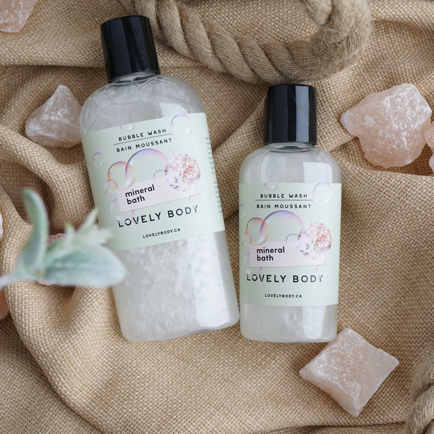 NEW Mineral Bath Bubble Wash - 2-in-1 Body Wash and Bubble Bath