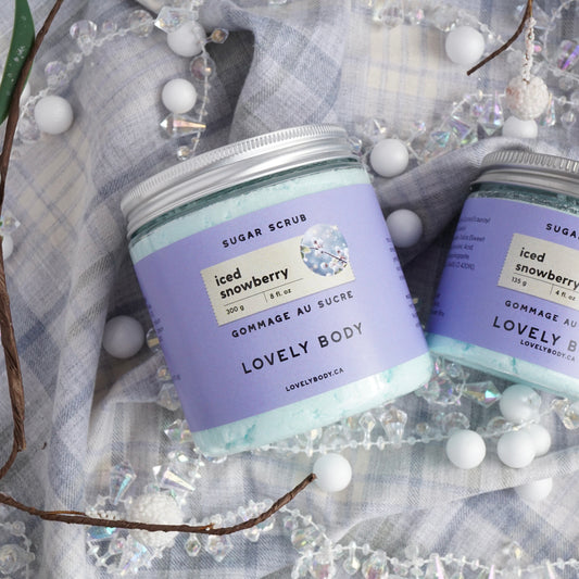Iced Snowberry Sugar Scrub - NEW Winter Scent