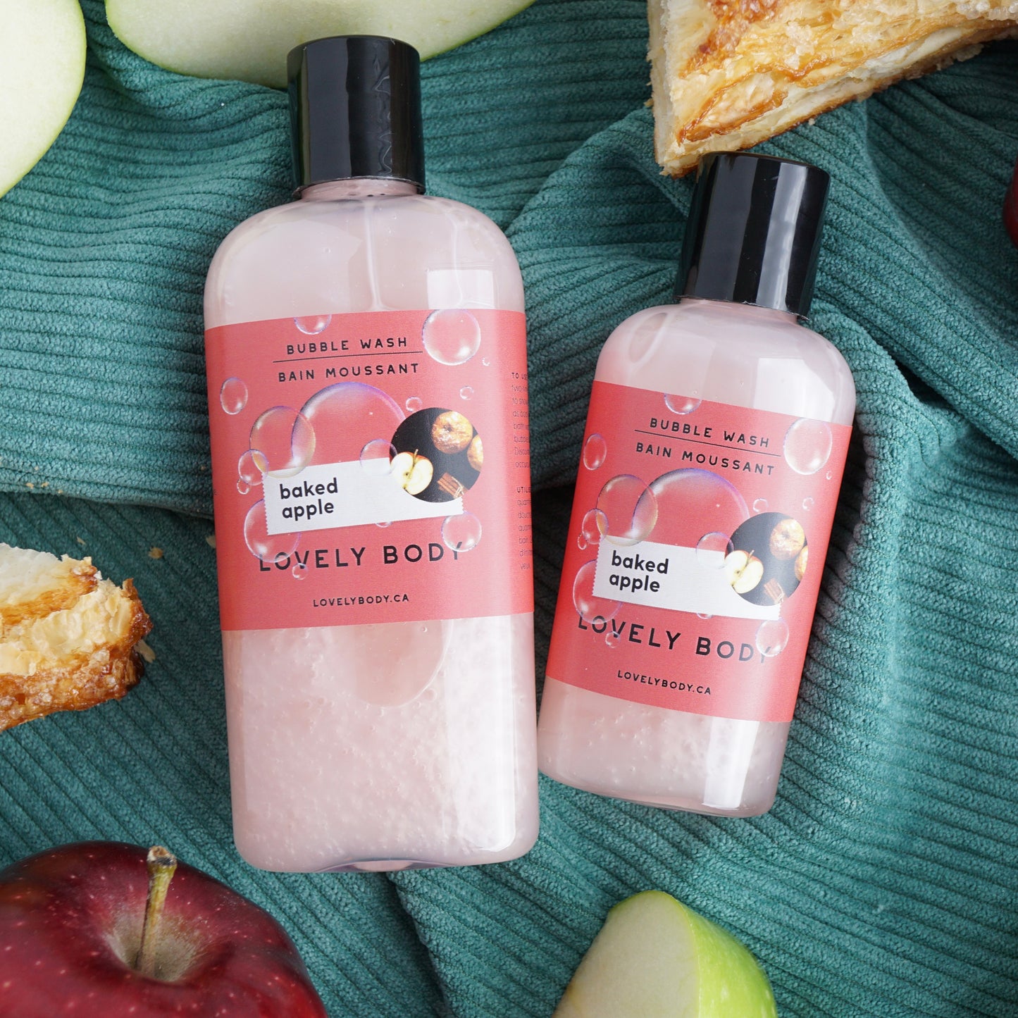 Baked Apple Bubble Wash - 2-in-1 Body Wash and Bubble Bath