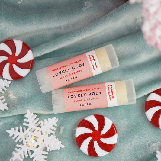 Peppermint Marshmallow Nourishing Lip Balm