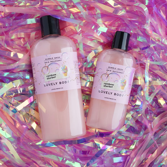 Rainbow Sherbet Bubble Wash - 2-in-1 Body Wash and Bubble Bath - NEW for Shoppiversary