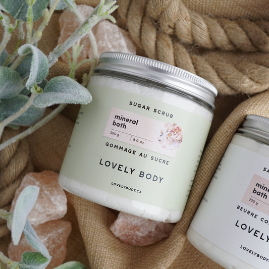 Mineral Bath Sugar Scrub - NEW Scent