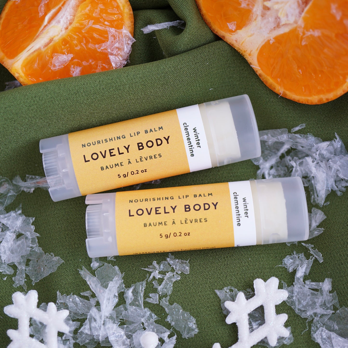 Winter Clementine Nourishing Lip Balm