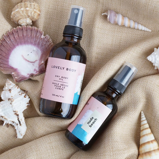 Nude Beach Dry Body Oil - Lightweight Moisturizer