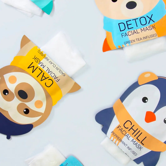 Holiday Snow Buddies Assorted Facial Masks