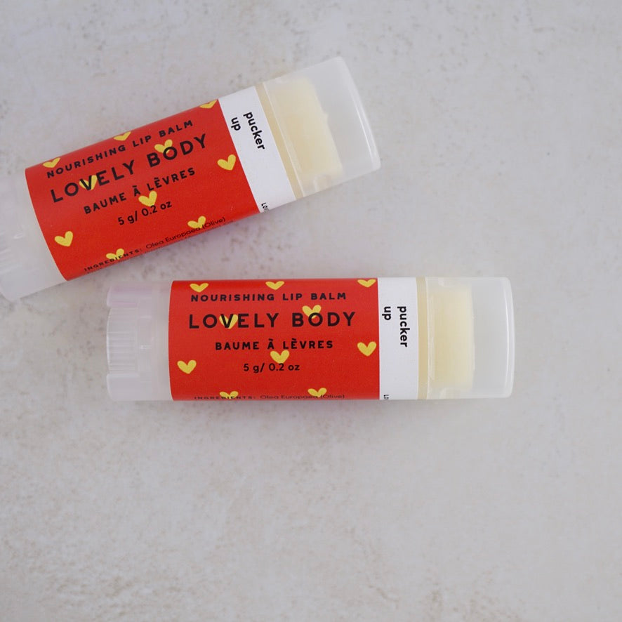 Pucker Up Nourishing Lip Balm - NEW for Valentine's