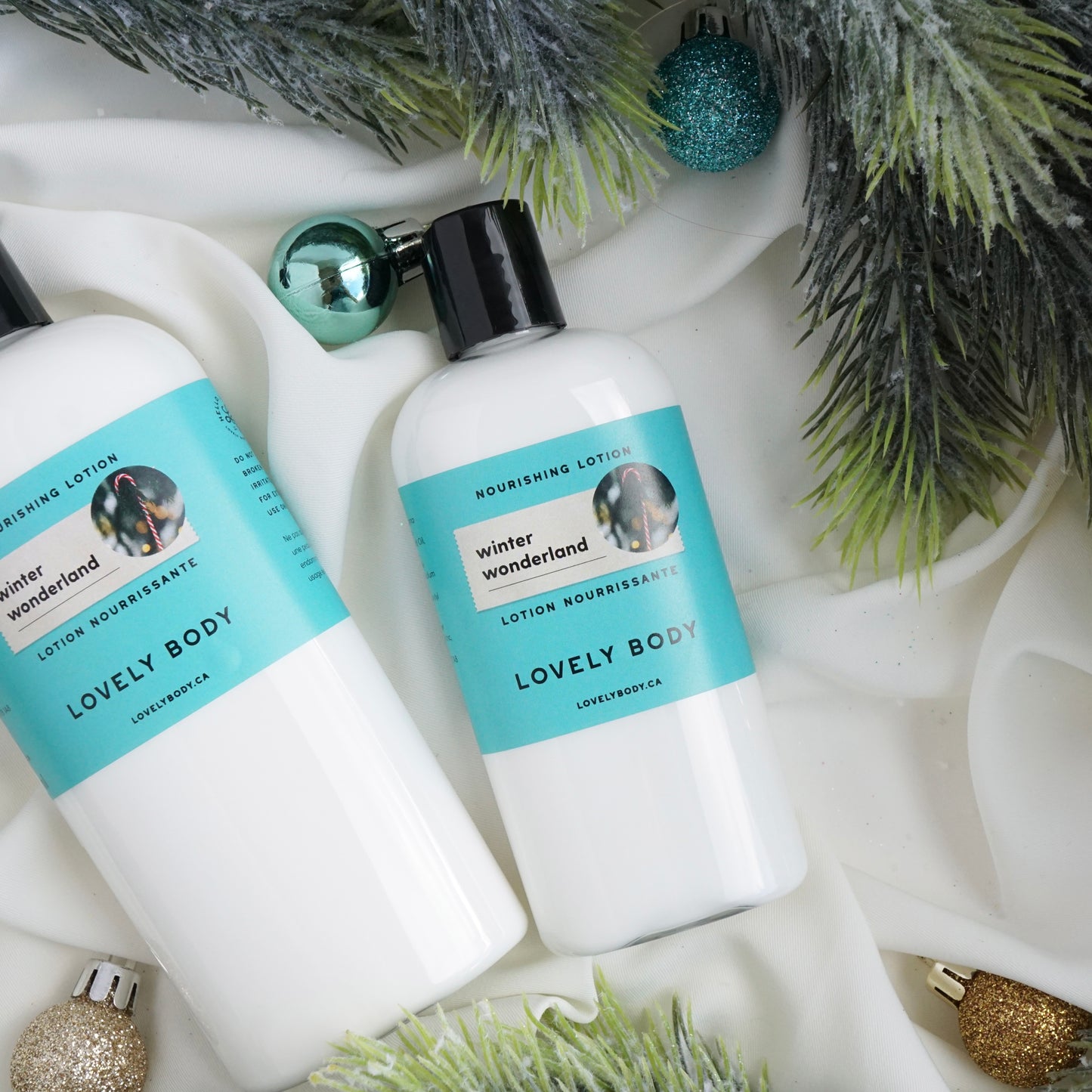 Winter Wonderland Nourishing Lotion - Frosted Birch and Peppermint