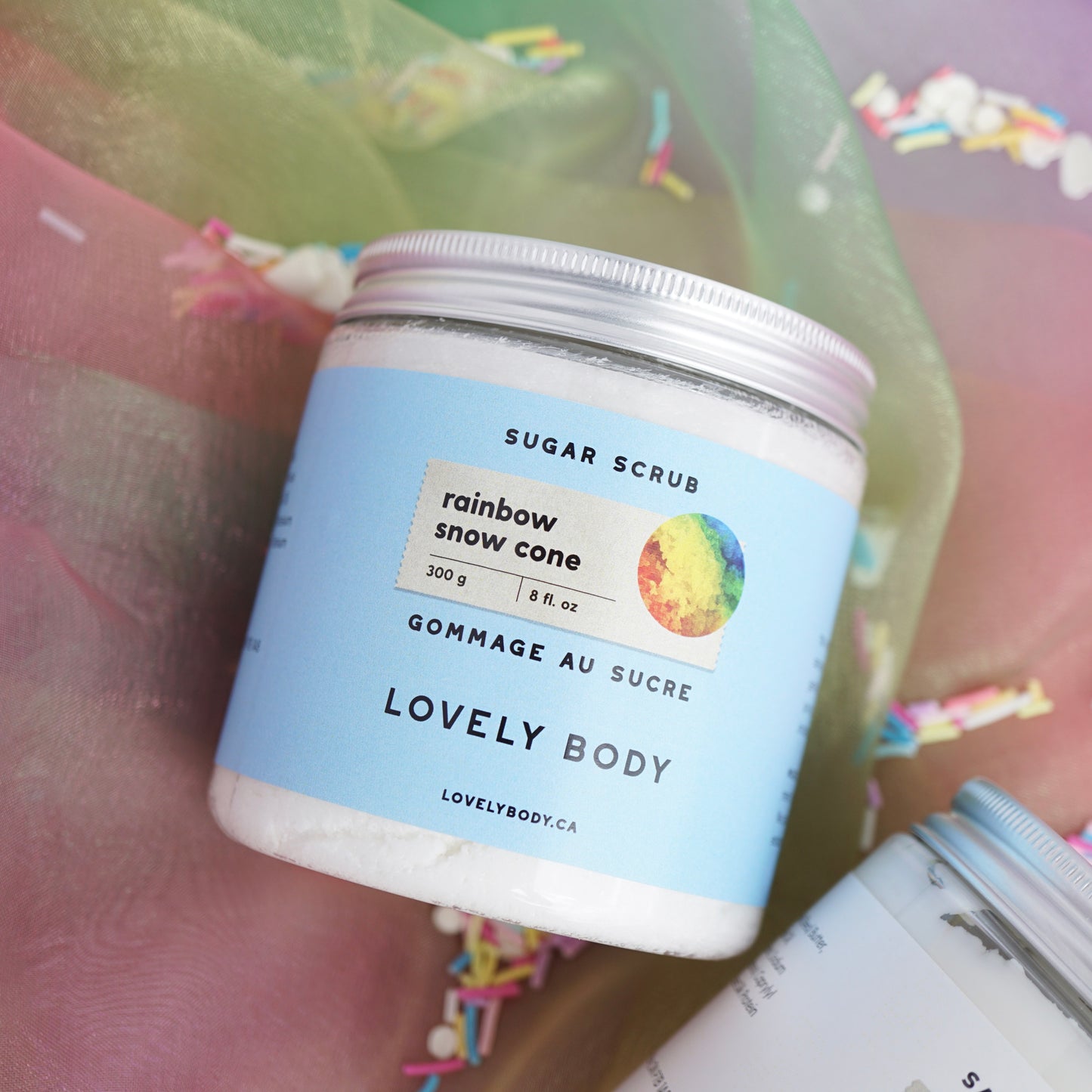 Rainbow Snow Cone Sugar Scrub - NEW for Shoppiversary!