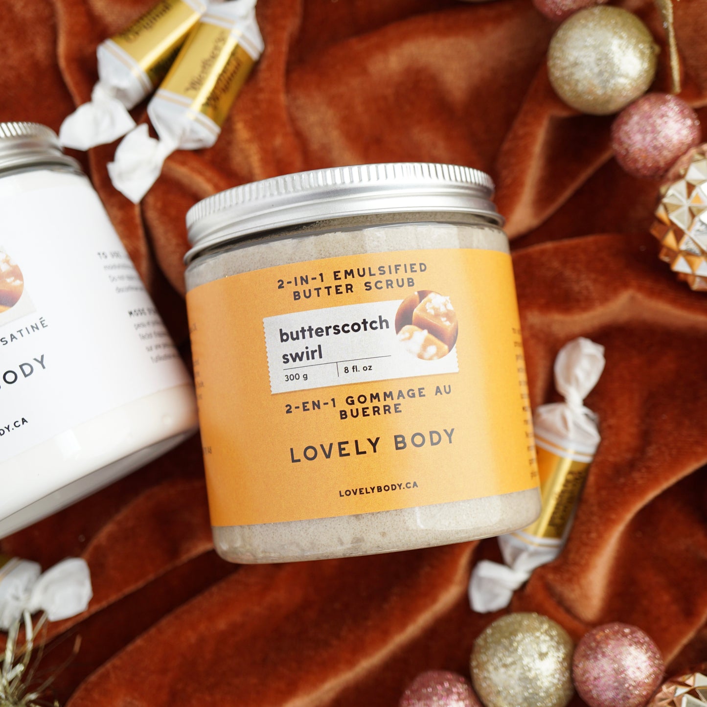 Butterscotch Swirl 2-in-1 Emulsifying Butter Scrub - NEW Holiday Scent