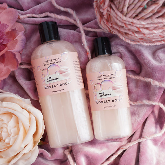 Soft Cashmere Bubble Wash - 2-in-1 Body Wash and Bubble Bath