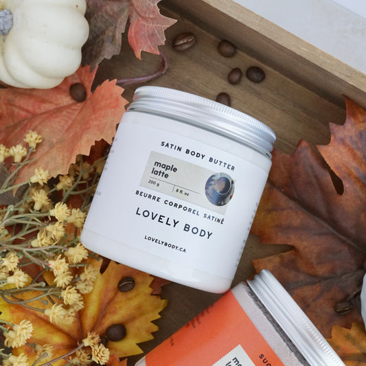 Maple Latte Satin Body Butter - NEW Scent for Fall