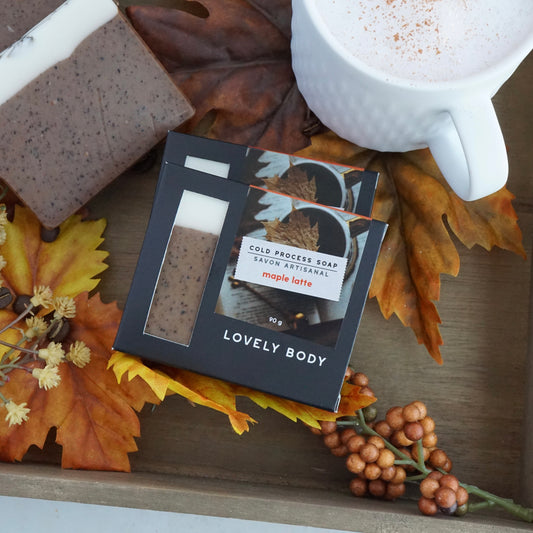 Maple Latte Cold Process Soap - NEW Fall Scent