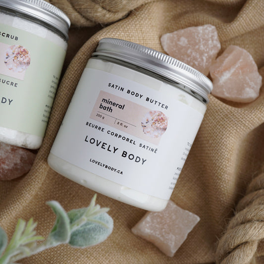 Mineral Bath Satin Body Butter - NEW Scent