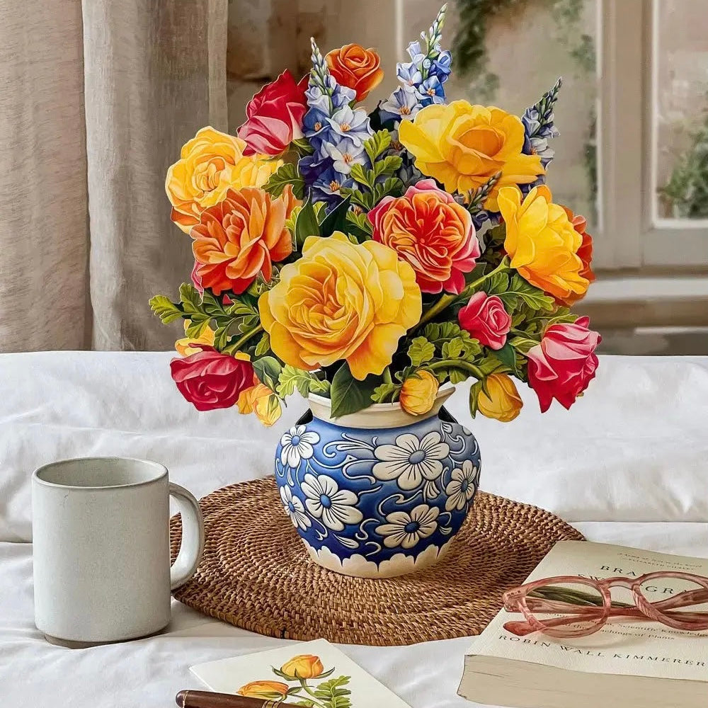 Pop-up Flower Bouquets and Greeting Cards