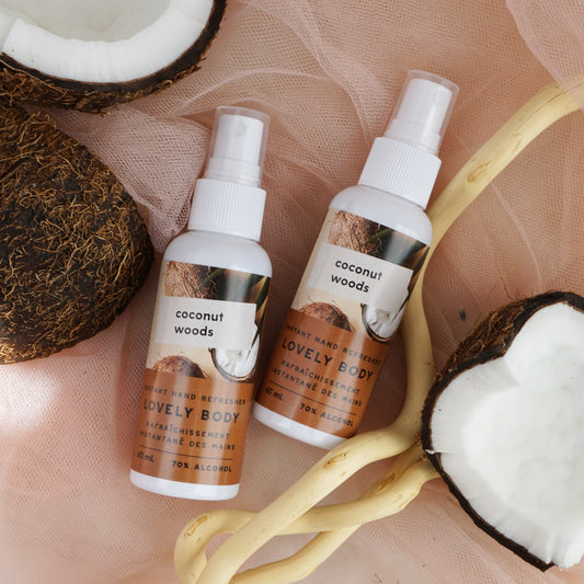Coconut Woods Instant Hand Refresher - 70% Alcohol