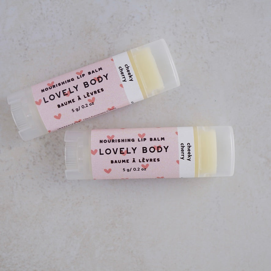 Cheeky Cherry Nourishing Lip Balm - NEW for Valentine's