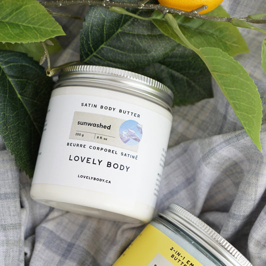 Sunwashed Satin Body Butter - NEW Scent for Spring!