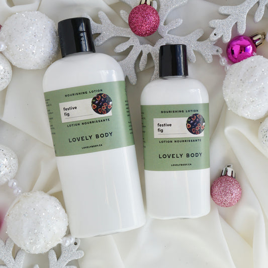Festive Fig Nourishing Lotion - Indigo Fig and Winter Bamboo