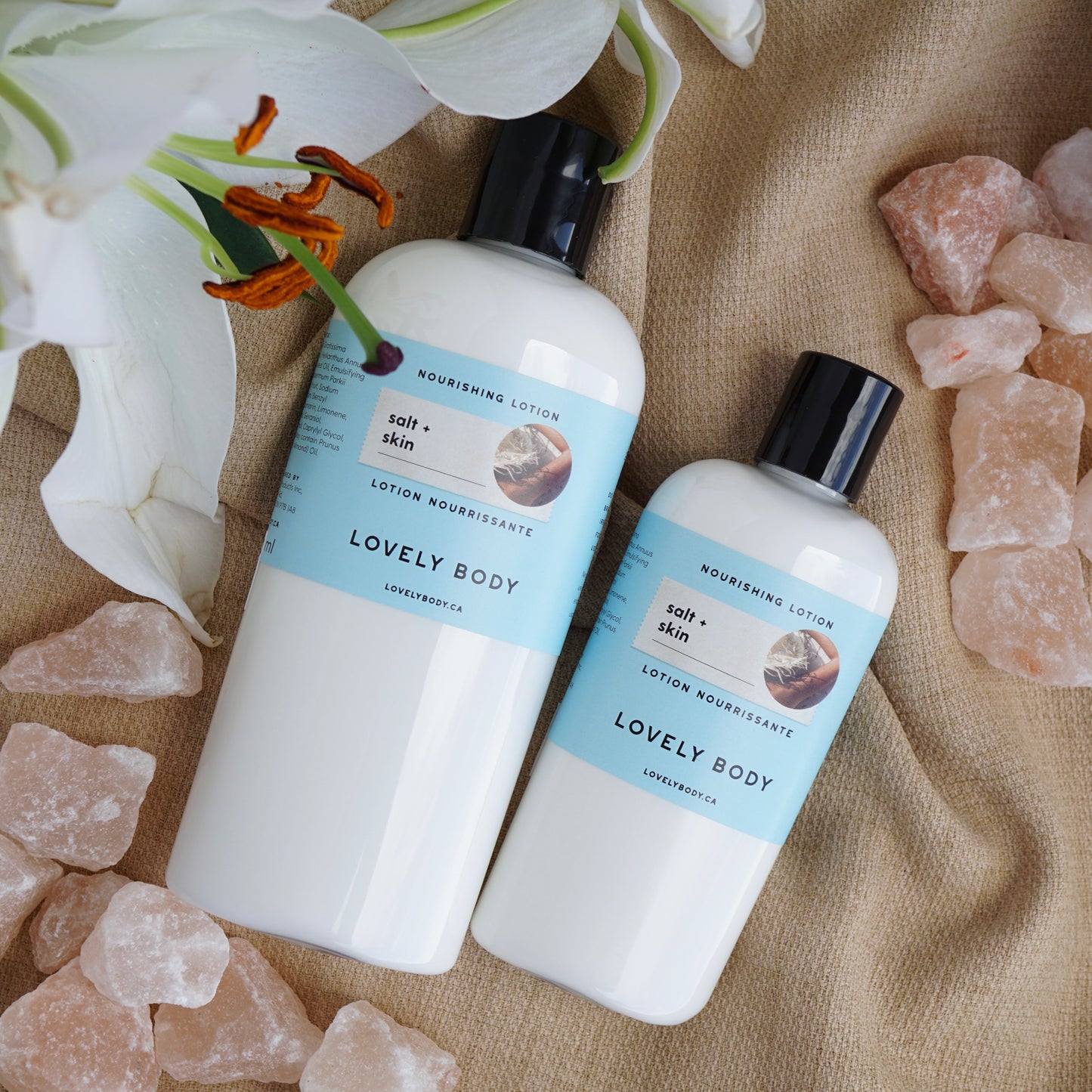 Salt + Skin Nourishing Lotion - NEW Scent