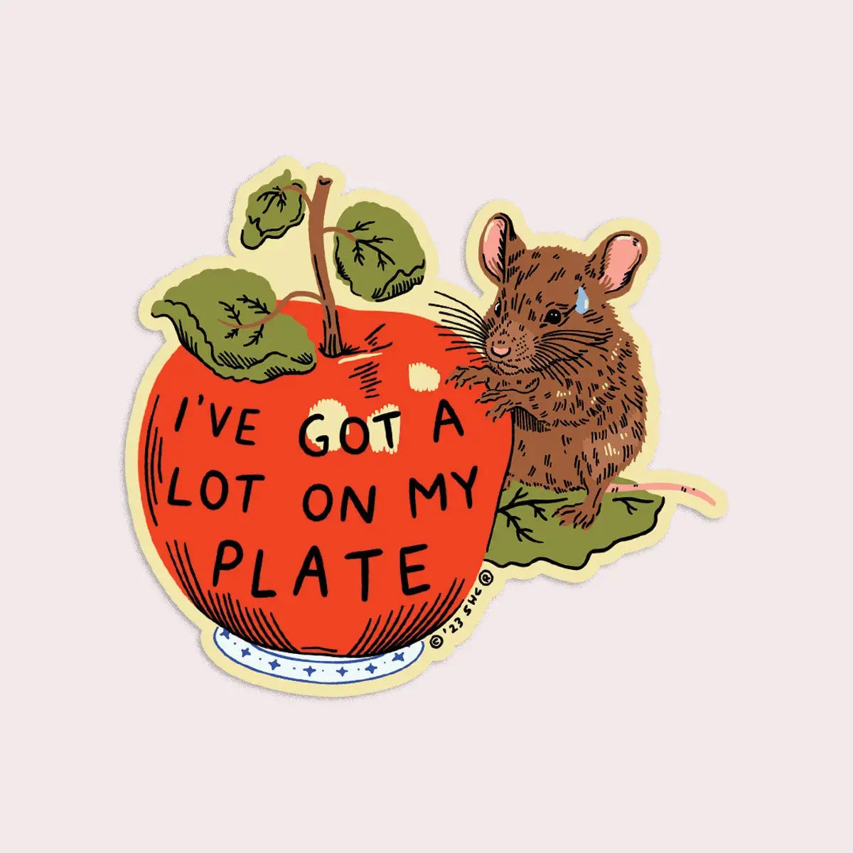 Assorted Waterproof Vinyl Stickers by Stay Home Club