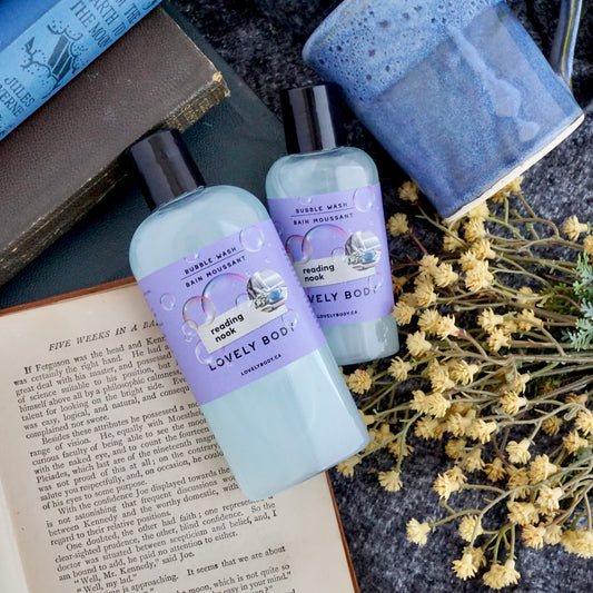 Reading Nook Bubble Wash - 2-in-1 Body Wash and Bubble Bath - NEW Scent for Fall