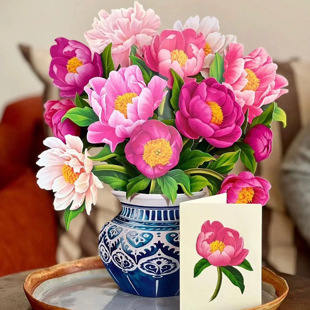 Pop-up Flower Bouquets and Greeting Cards