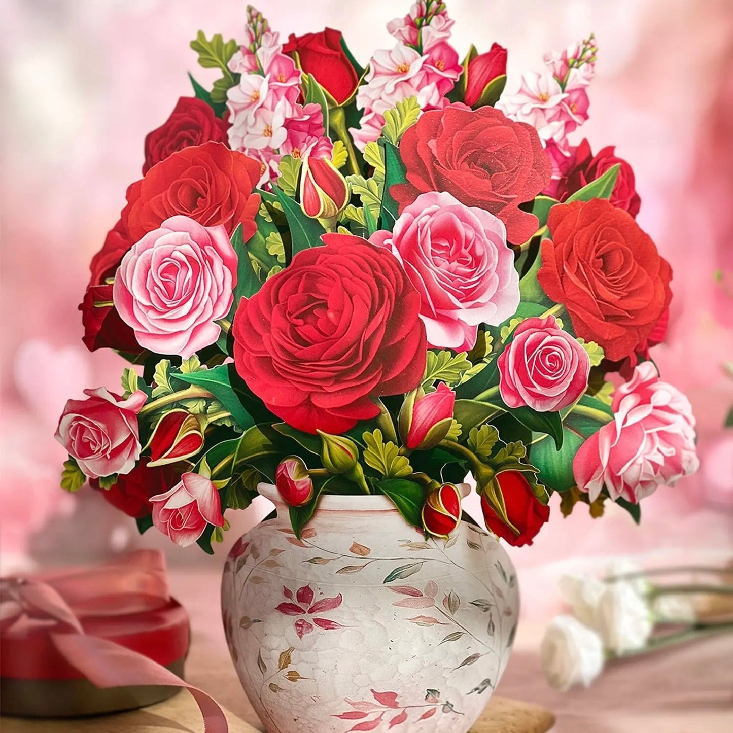 Pop-up Flower Bouquets and Greeting Cards
